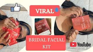 Viral Bridal facial kit #skincare #viralfacial #facial #youtube #viral #viralvideo #trending #skin
