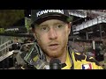 Monster Energy Supercross 2012   Podium Interview with Ryan Villopoto