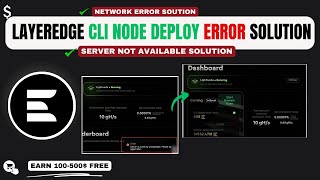 LayerEdge CLI Node Deploy Error Solution | How to Fix Node Not Running & Network Errors
