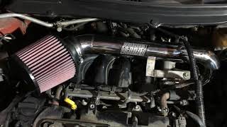 2018 Suzuki Swift Catback exhaust system with air intake system