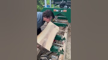 Cutting some live edge ash slabs on my HM126 sawmill. @woodlandmills
