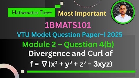 Vector calculus engineering mathematics