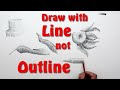 Wow! Astonishingly Simple Method of Drawing without Outlines - It&#39;s Just SO Much More Convincing