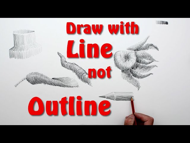 Wow! Astonishingly Simple Method of Drawing without Outlines - It's Just SO Much More Convincing class=