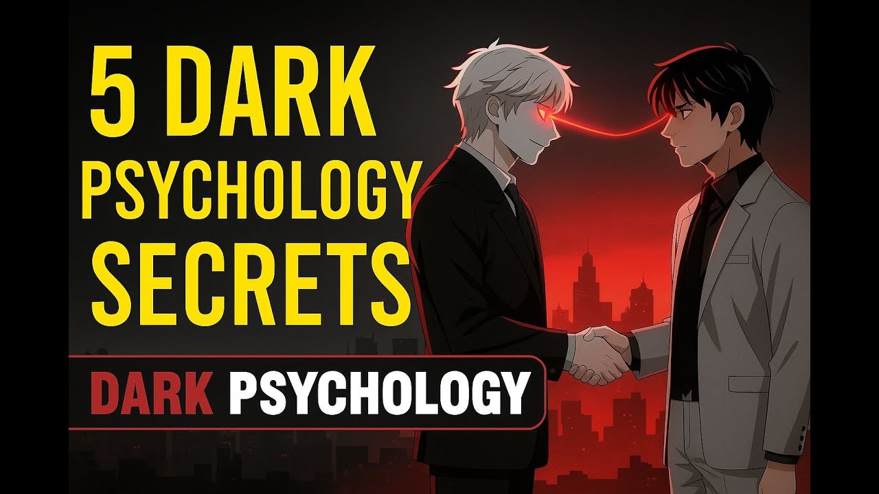 5 Dark Psychology Tricks You Can Use to Influence Anyone - YouTube