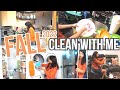 FALL CLEAN WITH ME! / EXTREME CLEANING MOTIVATION / ALL DAY CLEAN WITH ME 2022 / HOUSE CLEANING