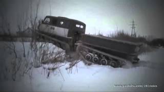 Гусеничный Вездеход, Унжа