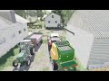 fs19 let's play Mazowszany #4 pożyczyłem ładowarkę od sąsiada zakończenie siankosów
