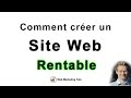 Intro web marketing tuto  mthode de a  z cration dun site pro pour gnrer des clients