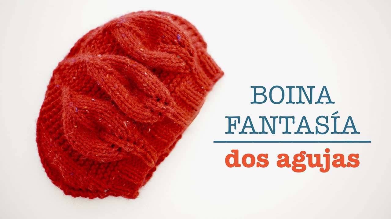 Boina tejida a dos agujas: Diseño práctico y elegante paso a paso