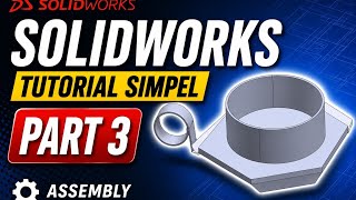 Tutorial SOLIDWORKS CANDLE STICK,, part 3