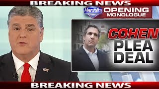 SEAN HANNITY 8/23/18 : “Cohen, Manafort targeted over Trump connections”