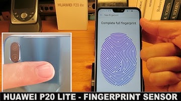 Huawei P30 Lite review   Fingers print lock at mobile,  Huawei p30 lite