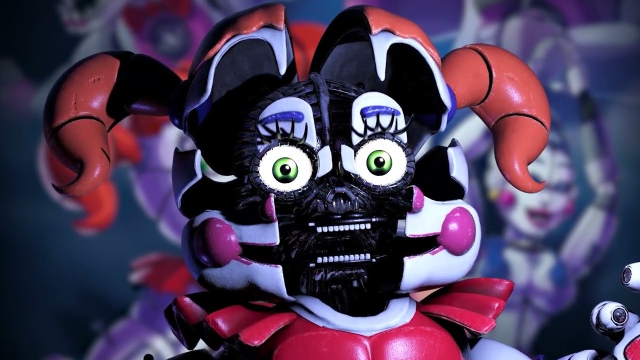 SHE IS LOOKING AT ME!  Five Nights at Freddy's: Sister Location - Part 1 ( Night 1, 2) 