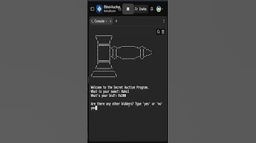 Secret Auction Project | Python Project | udemy #100DaysOfCode #python #100daysofpython #codingrah