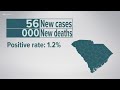 DHEC coronavirus numbers 56 cases and zero deaths