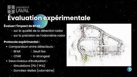 Présentation "BFAR: improving radar odometry estimation using a bounded falsealarm rate detector"