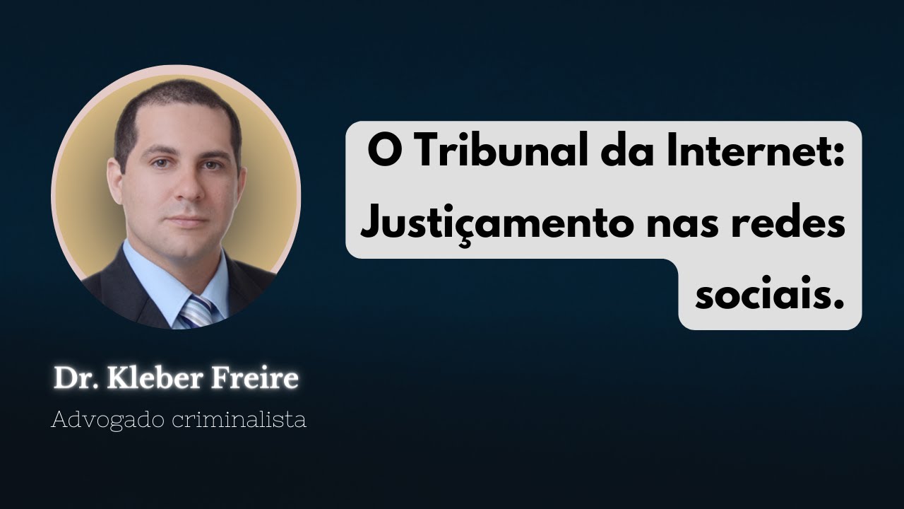 O tribunal da internet: Justiçamento nas redes sociais - YouTube