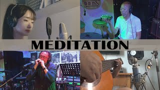 Video thumbnail of "MEDITATION - cover by. Jo Aram ( Antonio carlos jobim ) bossa nova"