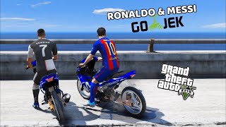 RONALDO DAN MESSI JADI GOJEK - GTA 5 MOD