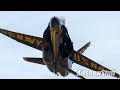 Blue Angels - End of the Runway! 2019 Winter Training Full High Show Practice