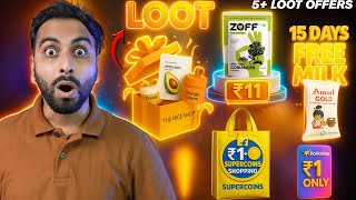 Flipkart Rs.1 Loot Milkbasket 15 Days Free Milk Thefaceshop Hidden Loot Hotstar Rs.1 Offers