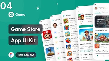 Design a Gaming App in Figma | Figma Mobile App Design Tutorial | 04 | UI/UX Design | #figma #uiux