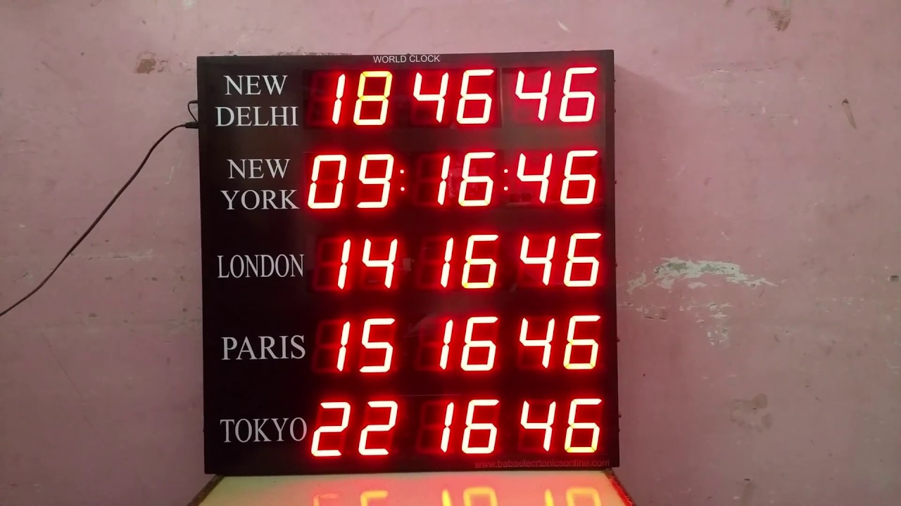 digital-world-clock-with-seconds-and-gps-synchronization-youtube