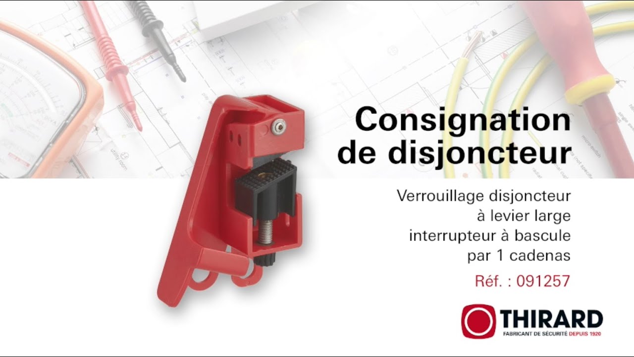 Dispositif De Consignation De Disjoncteur - Pack De 10 Avec Vis Autobloquante - Universel Pour Poignées Simple Et Double