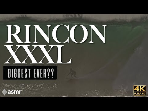 Biggest Rincon Swell Ever? | XXL Swell Rincon Waves | Raw Surfing