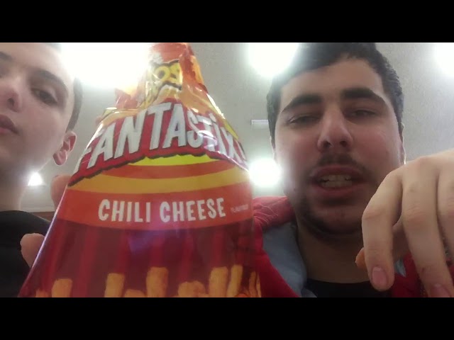 Spider-Tron and JoshsToyShow do the Cheetos fantastix chili cheese