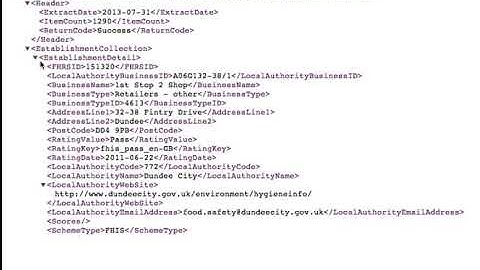 APIs in data journalism: understanding JSON and XML
