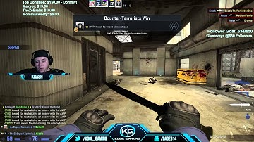 AWP Ace - 5 shots 5 Kills - Quad Feed