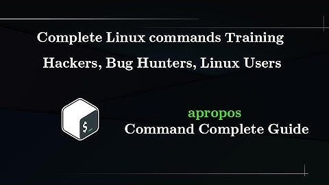 Linux Command : apropos