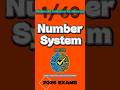 Day 01/60 💥"Number System tricks" | 2026 Exams Special | #shorts #shortsfeed  #mission60