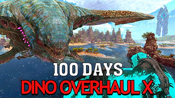 I Survived 100 Days In Ark DOX... Ark