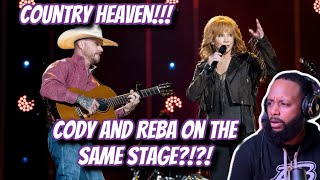 FIRST TIME WATCHING | CODY JOHNSON x REBA MCENTIRE - &quot;WHOEVER&#39;S IN NEW ENGLAND&quot; | CMA FEST 2023