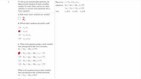 Section 4.1 Slack Variables and the Pivot