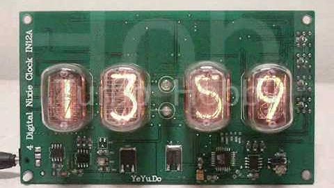IN-12A Four Digit Nixie Clock