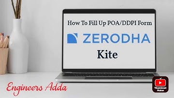 How to Fill Up DDPI/POA Form | Zerodha POA.