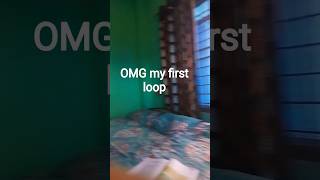 OMG my first loop #Trend #magic #loop #creative #backstage #shorts #lol #tutorial #editlyrics