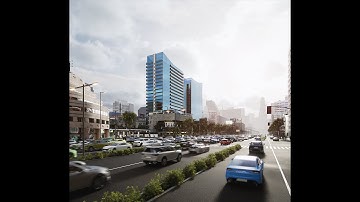 Unreal Engine 5 office building archviz