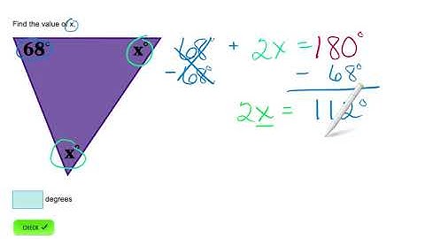 AdaptedMind Math - Triangle Angles, Question #3