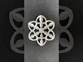 how to make paper snowflake #shortsfeed #diy #artandcraft #snowflakes #paper