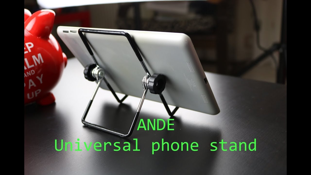 ANDE Universal phone stand Unboxing-Review