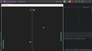 Pong Game using Generative AI