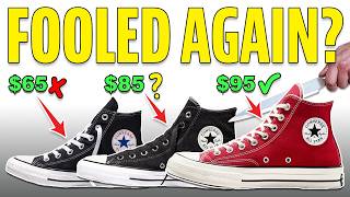 Whats The Most DURABLE Converse Chuck Taylor? Skate vs Chuck vs Chuck 70