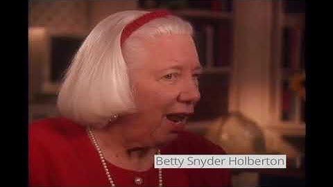 The ENIAC programmer story