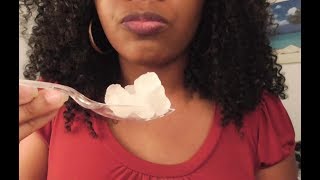 ASMR! Wawa ice/slushy ice eating! Crunchy!