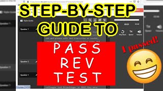 REV TRANSCRIPTION ANSWERS | AUG 2020 | I PASSED WITH THIS METHOD!